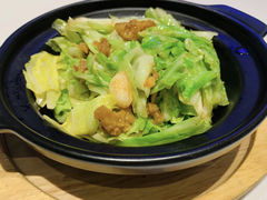 猪油渣炒牛心菜-眉州东坡(上海中心店)