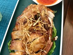 -院子君亭亚洲厨房花园餐厅