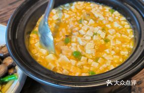 Crab Roe Silver Fish Shrimp Tofu