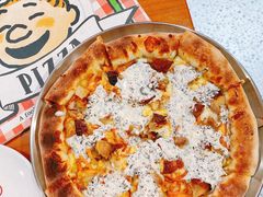黑松露烤鸡披萨-黑熊披萨orso pizza