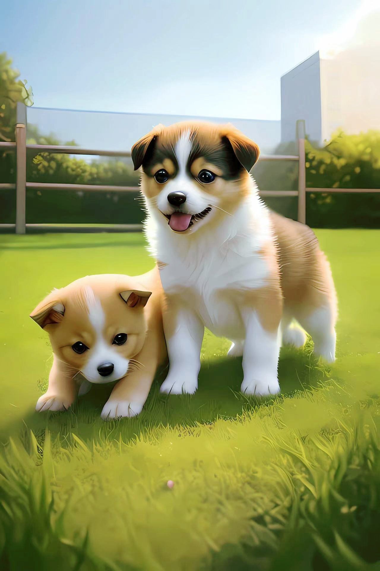 狗狗真的太可爱了