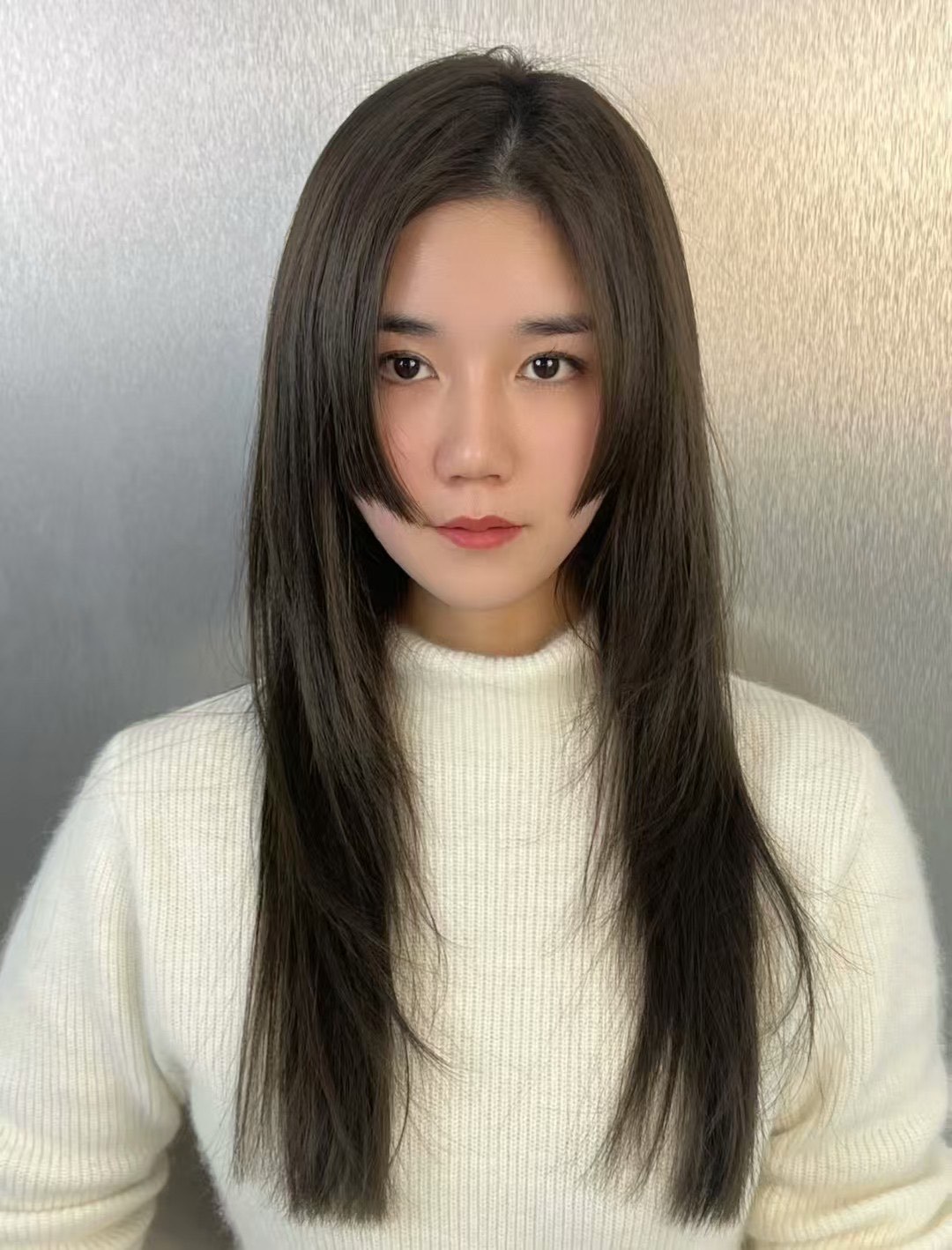 中分直发的简约风 ➕公主切