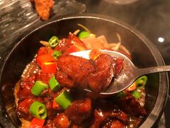 石锅牛仔粒-杭越海鲜(迪荡店)