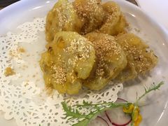 白洋淀虾肉藕饼-小放牛炒菜馆(军校店)