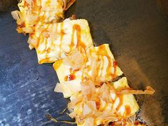 蛋包烤猪肉片-鹤桥风月(千日前店)