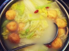 浓汤鱼腐大白菜-旺顺阁鱼头泡饼(小红门店)