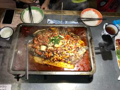-探鱼·鲜青椒爽麻烤鱼(中天广场店)