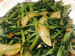 虾酱炒空心菜-Pho Asia 亚阁越南料理(上海来福士广场店)