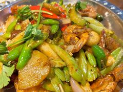 干锅虾-金雨烧烤(新城南都店)