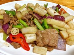 藕尖炒牛肉-甜甜屋(解放中路店)