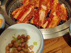 -明洞阿姨·韩式酱蟹烤肉·创意料理(三元桥店)