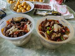 -歹歹的加个面过油肉拌面