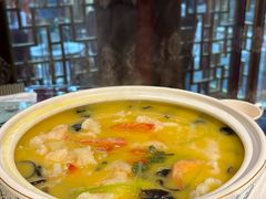 金汤敲虾片-悦真雅院·四合院·清真私房菜(雍和宫店)