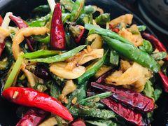双椒牛肚-禧福徕盆盆香川菜馆