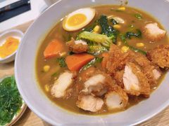 炸鸡块咖喱乌冬面-池奈·日式咖喱蛋包饭(赛高店)