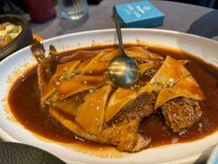 温式黄鱼烧年糕-柒园·三十年创意杭帮菜(龙湖滨江天街店)