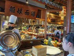 自助取餐区-二十八里太湖船菜(吉祥路店)