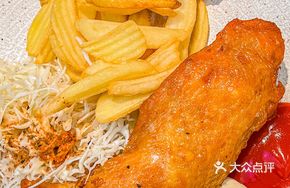 Golden Juicy Pork Leg Cutlet