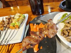 羊肉串-義聚德·清真铜锅涮羊肉·烧烤(河东店)