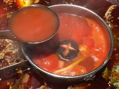 番茄鸳鸯锅-味当家鱼头火锅.•甲鱼料理(金沙店)