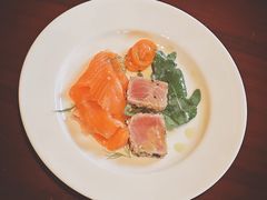 【午餐】腌渍三文鱼+金枪鱼柳-杭州西子湖四季酒店-WL BISTRO西湖餐厅(灵隐路店)