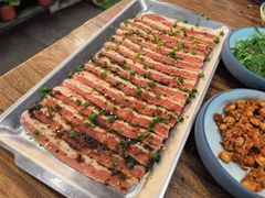 -明洞阿姨·韩式酱蟹烤肉·创意料理(三元桥店)