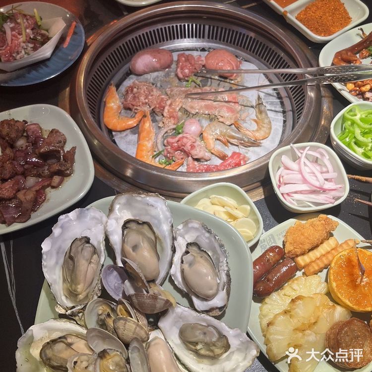 暑假朋友聚会来梨花🌸啊