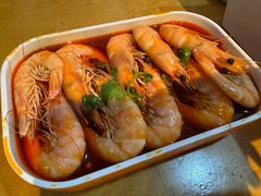 捞汁大虾-华府九号海鲜烧烤大排档(龙域店)