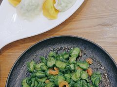 金钩海米炒脆瓜-船歌·鱼水饺青岛菜(枫蓝国际购物中心店)