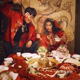 火锅婚纱照
