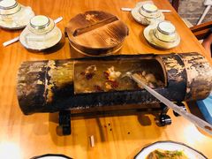 竹筒鸡-61号餐吧(兴坪古镇漓江店)