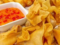 炸牛奶拼炸云吞-阿多私房菜(顺德店)