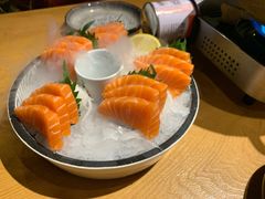 挪威三文鱼刺身-万岁寿司(万国店)