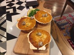 焗烤扇贝-CRAZYONES西班牙海鲜饭(日月光店)