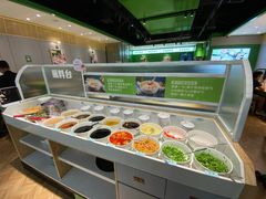 自助调料区-煲大王猪肚鸡·椰子鸡火锅(红谷滩万达店)