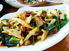 鲜笋回锅肉-漫山居私汤民宿全竹宴