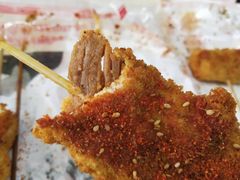 自制牛排-盖小厨炸串凉皮臭豆腐(图书大厦店)