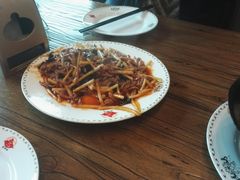 鱼香肉丝-百瑞谷饭庄