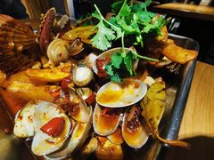 辣炒杂贝加土豆条-一顿烧烤(八经街店)