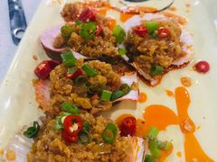 蒜蓉扇贝-大锅强·蒸海鲜青岛菜(吾悦广场店)