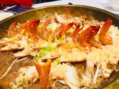 蒜蓉粉丝蒸开边虾-稻香酒家·33年老字号·港式粤菜(富邦中心店)