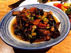 卤肉毛豆烧茄子-小吊梨汤·北京菜·烤鸭(鸟巢店)