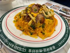 叉烧葱花炒滑蛋例-新世界餐厅(万达店)