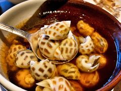 古越陈酿煮花螺-杭州西子湖四季酒店·金沙厅
