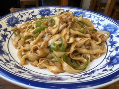 尖椒肉丝炒面-老门刀削面(小酱坊店)