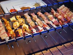 五花肉-三个蒙古大叔羊肉串(大宁店)