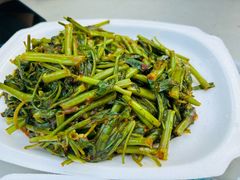 叁巴酱炒空心菜-纽顿熟食中心