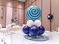 -团子宝宝宴派对百日宴生日布置策划·求婚策划·气球布置别墅民宿