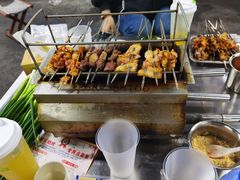 -万家乐带皮五花肉烧烤(临淄大院店)
