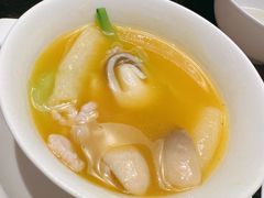 竹笙菜胆竹林鸡汤-浙江安吉JW万豪酒店·万豪中餐厅